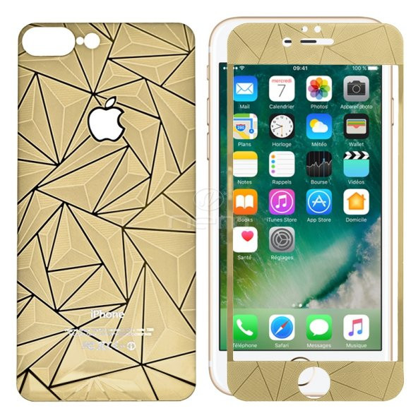 iPhone 7 - 7 Plus Kırılmaz Ön+Arka 3D Temperli Cam Ekran Koruyucu - 8
