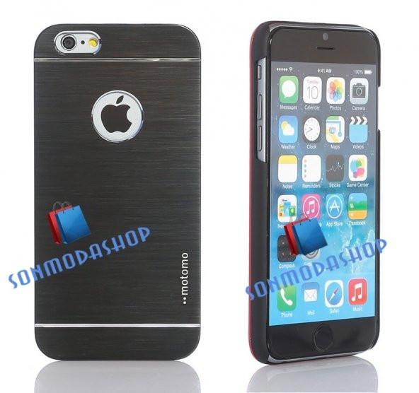 iPhone 6 6S iPhone 6 6S Plus Orjinal Motomo Metal Kılıf+Kırılmaz - 5