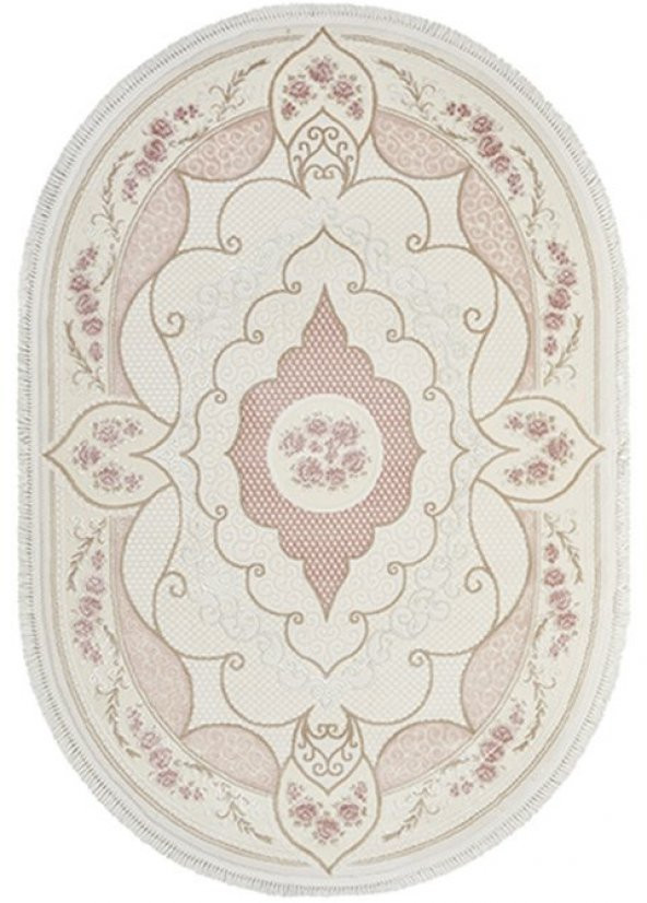 Festival Halı Sedir 6303A PEMBE OVAL
