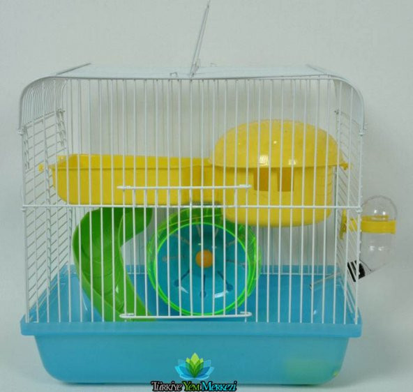 Hamster Kafesi Oyuncaklı 27X20X26 Cm H817