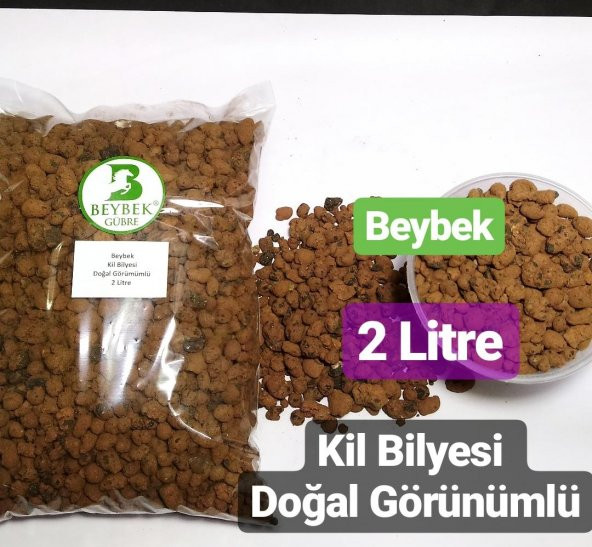 2 L Kil Bilyesi DOĞAL GÖRÜNÜMLÜ Hydroton 2-20 mm Beybek - 5