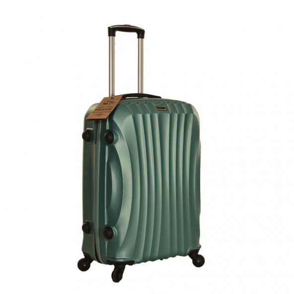 KMPY Fossil Orta Boy Yeşil Valiz  1224 - 2