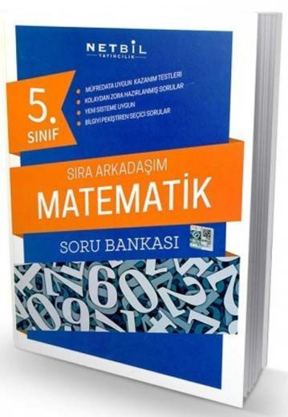 Netbil Yayıncılık 5. Sınıf Matematik Sıra Arkadaşım Soru Bankası