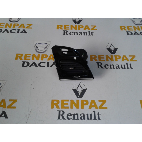 RENAULT FLUENCE TORPİDO SOL HAVALANDIRMA IZGARASI SİYAH 687616094R