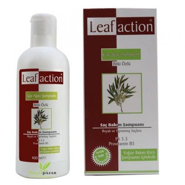 Leaf Action Çay Ağacı Şampuanı 400 ML,