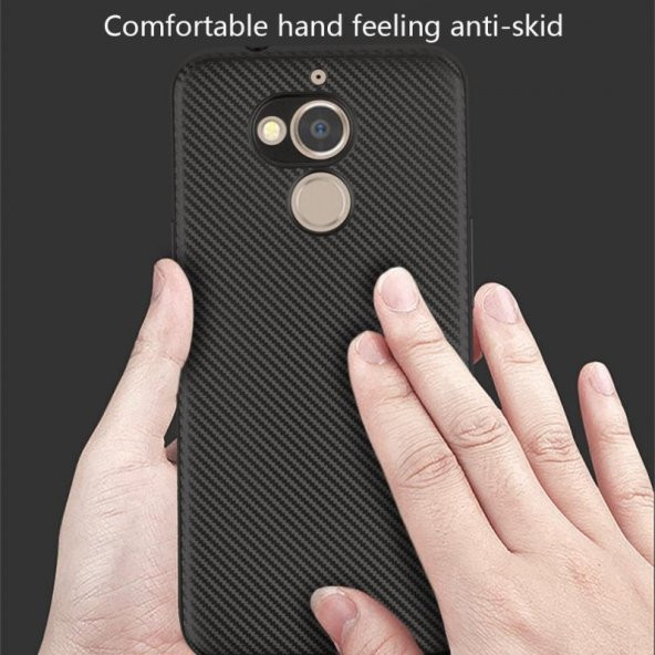General Mobile GM8 Kılıf Karbon Kamera Korumalı Kapak + Nano Cam - 6