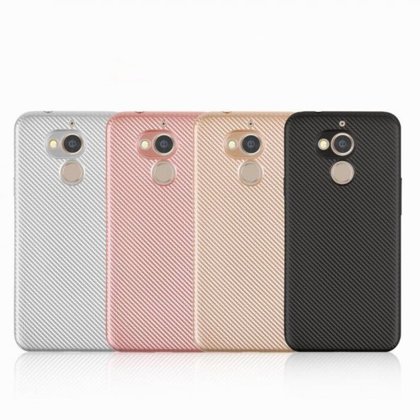 General Mobile GM8 Kılıf Karbon Kamera Korumalı Kapak + Nano Cam - 7