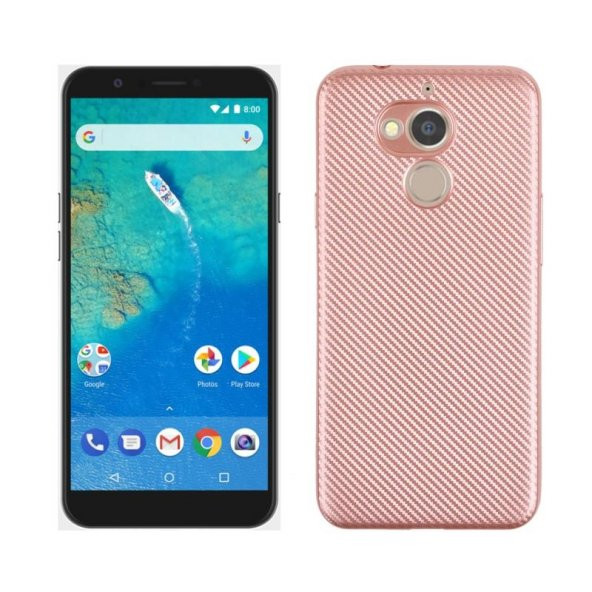 General Mobile GM8 Kılıf Karbon Kamera Korumalı Kapak + Nano Cam - 8