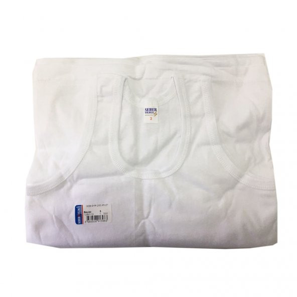 6Lı Paket Seher Yıldızı Erkek Çocuk Atlet 100 Pamuk - 5