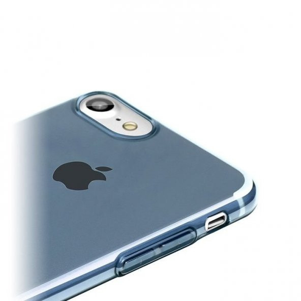 Baseus Simple Mavi iPhone 8 Kılıf Arka Koruyucu Kapak - 2