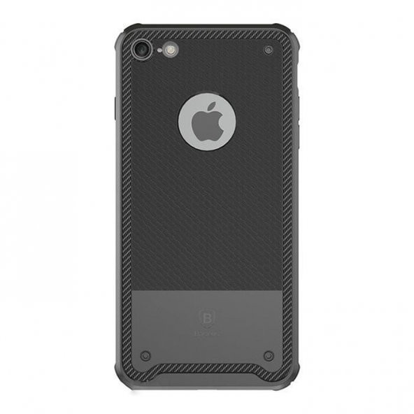 Baseus Shield Siyah iPhone 7 - 8 Kılıf Arka Koruyucu Kapak