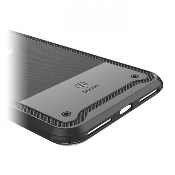 Baseus Shield Siyah iPhone 7 - 8 Kılıf Arka Koruyucu Kapak - 2
