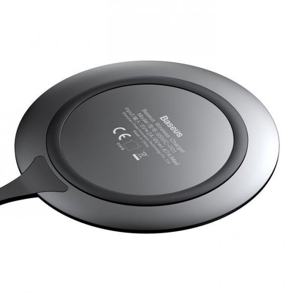 Baseus Metal iPhone Wireless Hızlı Siyah Şarj Cihazı 7.5w - 2