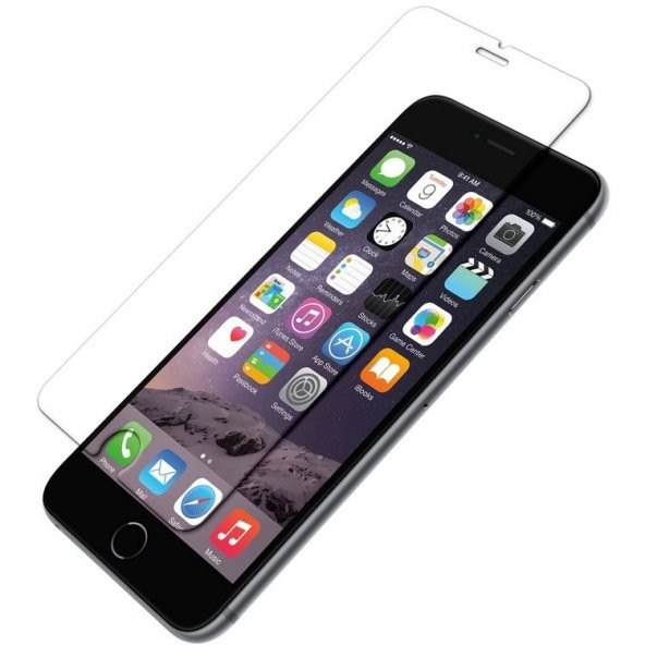 iPhone 6S Plus Kırılmaz Cam Temperli Ekran Koruyucu - 1