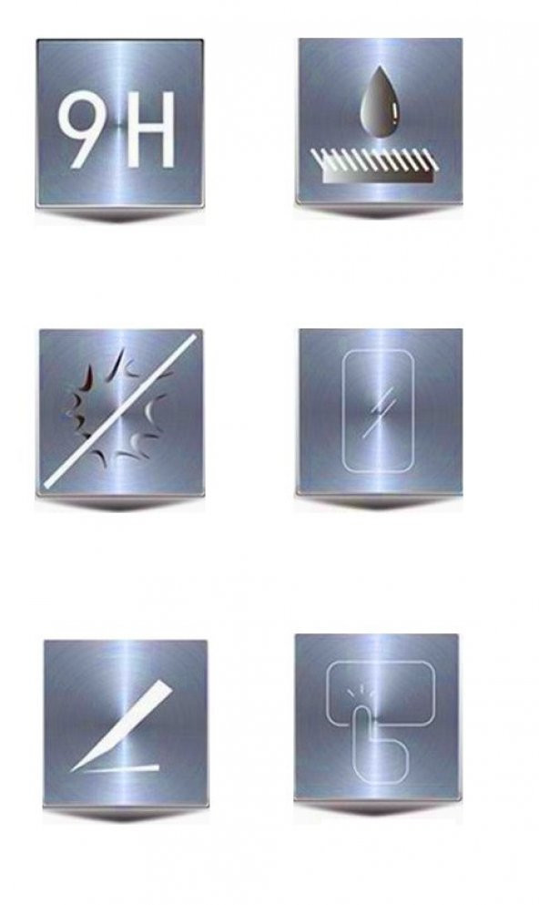 iPhone 6S Plus Kırılmaz Cam Temperli Ekran Koruyucu - 2