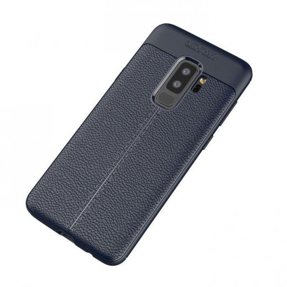 Samsung Galaxy S9 Plus Silikon Lacivert Kılıf Arka Koruyucu Kapak - 2