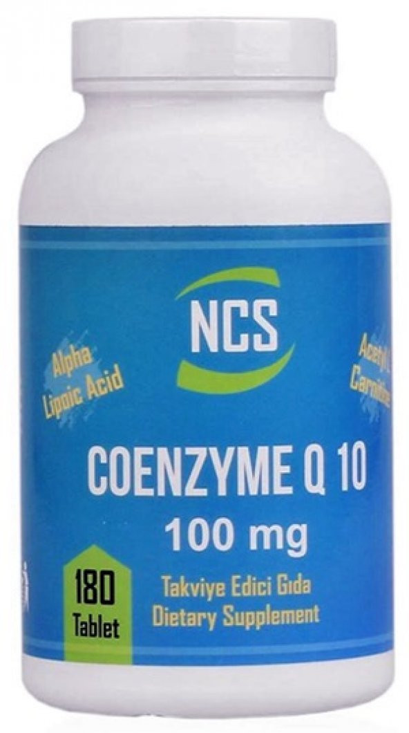 NCS Coenzyme Q10 Alpha Lipoic Acid Lcarnitine 180 Tablet