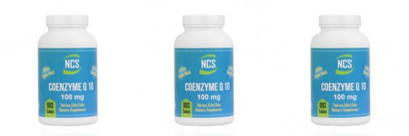 Ncs Coenzyme Q10 Alpha Lipoic Acid Lcarnitine 180 Tablet 3 kutu