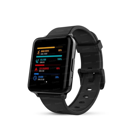 Dark K9 Android ve IOS Uyumlu Süper Akıllı Siyah Saat (DK-AC-SWK9) - 2