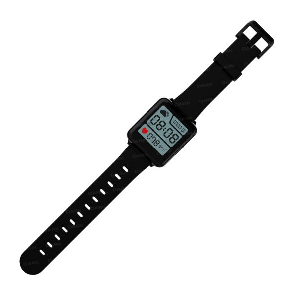 Dark K9 Android ve IOS Uyumlu Süper Akıllı Siyah Saat (DK-AC-SWK9) - 3