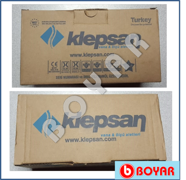 SOĞUK SU SAYACI, KLEPSAN, EV TİPİ SAYAÇ - 3
