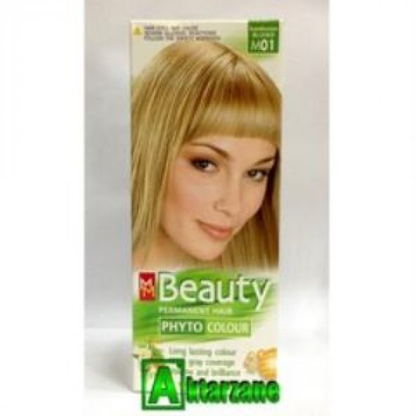 Beauty Doğal Bitkisel Saç Boyası M03 (Kum Sarısı)