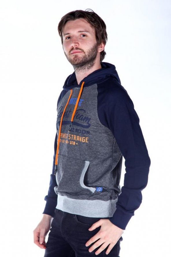 CAZADOR ERKEK KAPŞONLU SWEAT SLİM FİT 5054 - 2