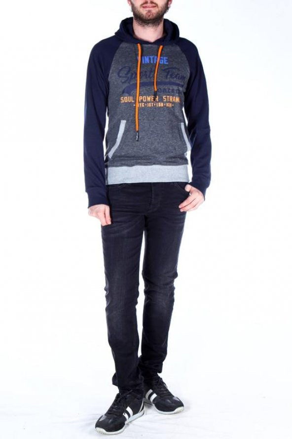 CAZADOR ERKEK KAPŞONLU SWEAT SLİM FİT 5054 - 3