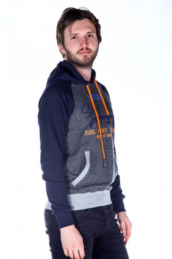 CAZADOR ERKEK KAPŞONLU SWEAT SLİM FİT 5054 - 5