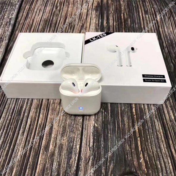 LK-TE9 Dokunmatik Kablosuz Şarjlı Mikrofonlu Bluetooth Kulaklık - 8