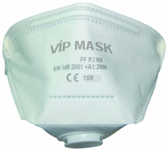 Ventilli Katlanır Toz Maskesi - FFP2 - 120 Adet