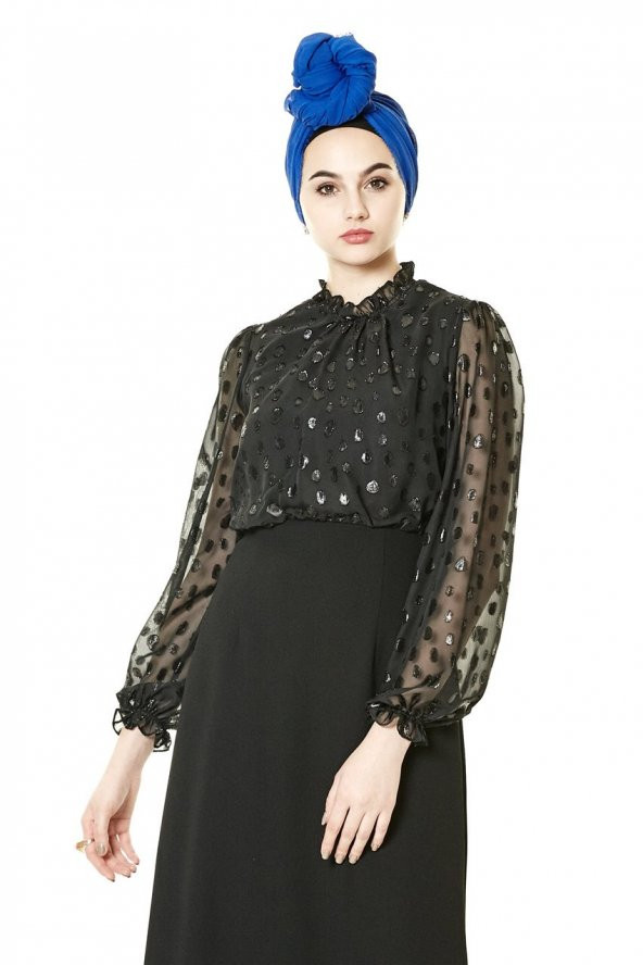 Kayra Elbise-Siyah KA-A8-23032-12 - 4