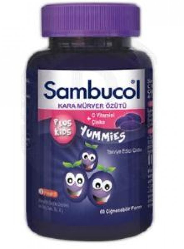 Sambucol Plus Kids Yummies 60 Tablet SKT:10/2023