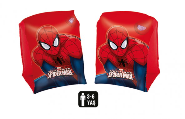 Kolluk - 98001 - Lisanslı Spider-Man Kolluk 23x15cm - Bestway