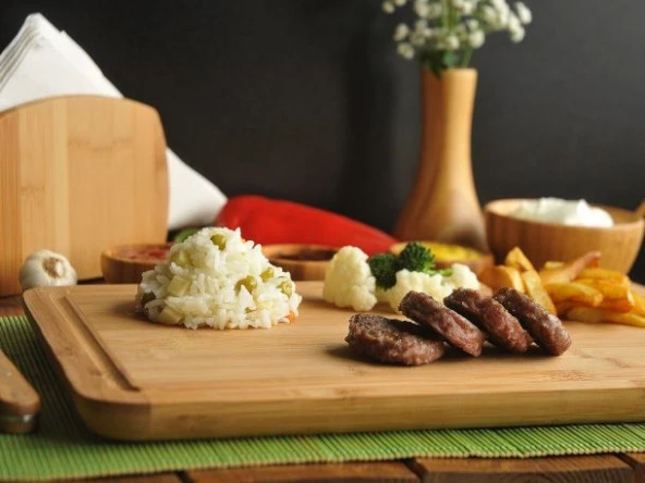Bambum Toscana Kesme & Steak Tahtası Orta BKTO02 - 3