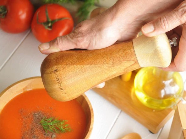 Bambum Nocchi Tuz & Karabiber Öğütücü Büyük BBNC2 - 3