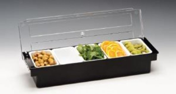 ZİCCO POLYCARBONAT KAPAKLI BAR KONTEYNER