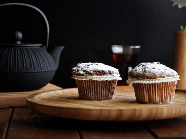 Bambum Lily Dönen Servis Tabağı Küçük B2209 - 2