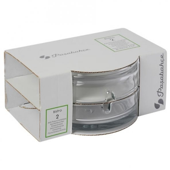 Paşabahçe Cam Yuvarlak 2li Küllük 54036 - 2