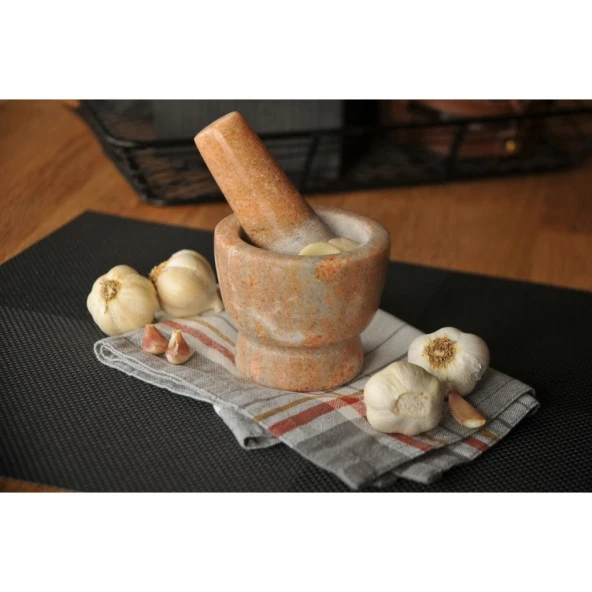 Bambum Mano Portakal Çiçeği Taş Havan T2431 - 3