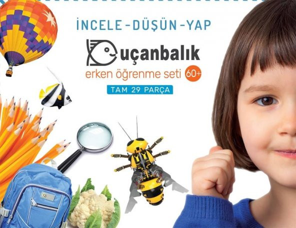 Erken Öğrenme Seti 60+ Uçanbalık Yayınları