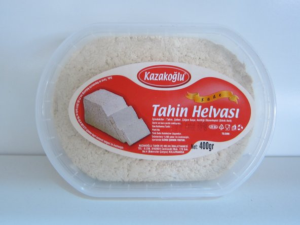 Kazakoğlu Sade Tahin Helvası (400 gram)