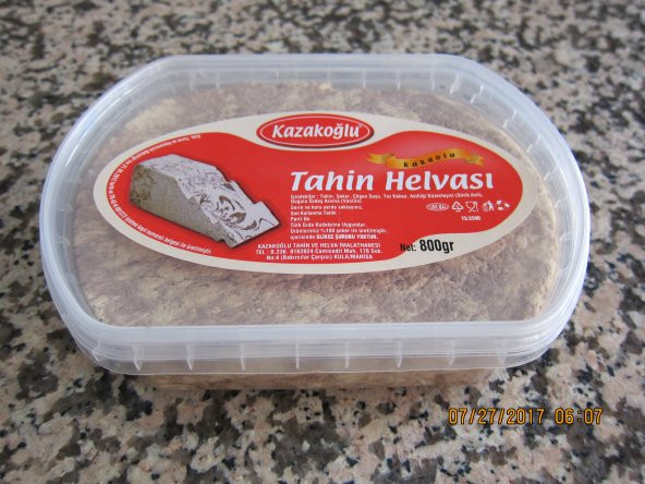 Kazakoğlu Kakaolu Tahin Helvası (800 gram)