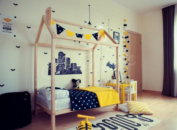 Markaawm Montessori Çocuk Yatak Doğal Çam 90X190 Karyola Elif - 2