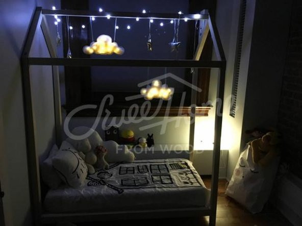 Markaawm Montessori Çocuk Yatak Doğal Çam 90X190 Karyola Elif - 5