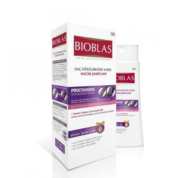 Bioblas Procyanidin Hacim Kazandıran 400 ml İnce Telli Saçlar Şampuan