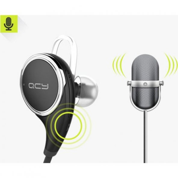 Qcy Qy8 Sport Bluetooth 4.1 Kulaklık Siyah - 2