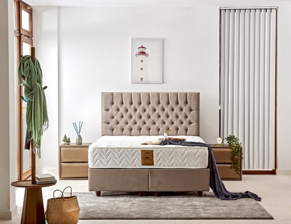 Çift Kişilik Lüks Ergonomik Yatak 180x200 cm Niron Relax - 2