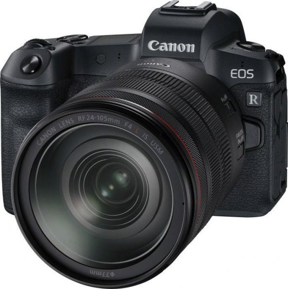 Canon EOS R + 24-105mm F4 L IS USM + Mount Adaptörlü Kit