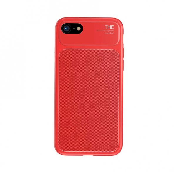 Baseus Knight iPhone 7 2020 Kılıf Kırmızı